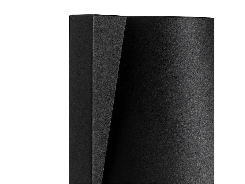 Lampadaire d'extérieur industriel noir IP44 - Femke