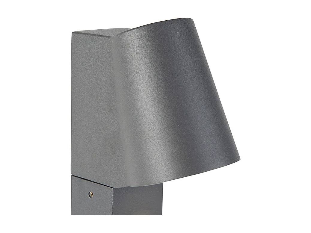 Lampadaire d'extérieur moderne anthracite avec LED - Uma