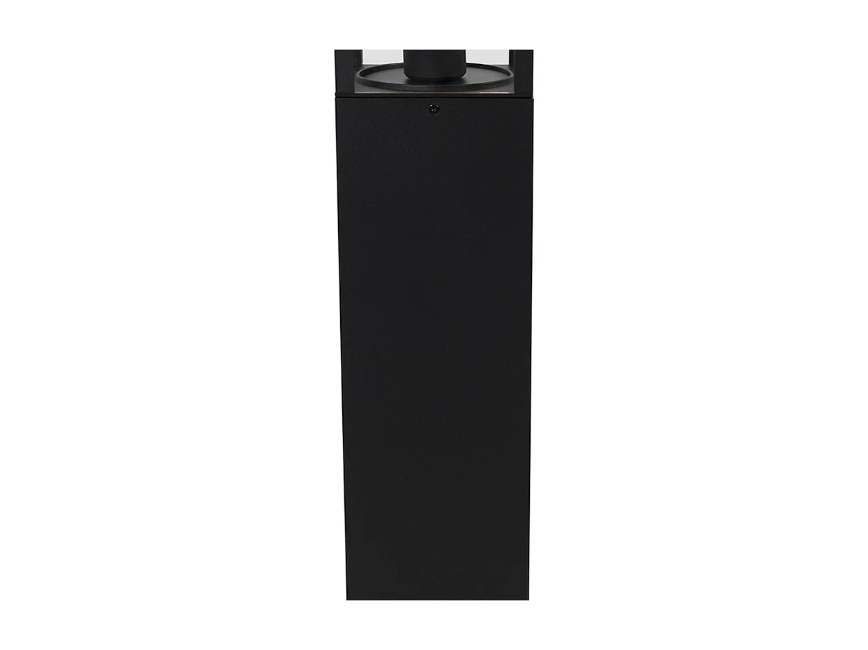 Lampadaire d'extérieur industriel noir 80 cm IP44 - Charlois