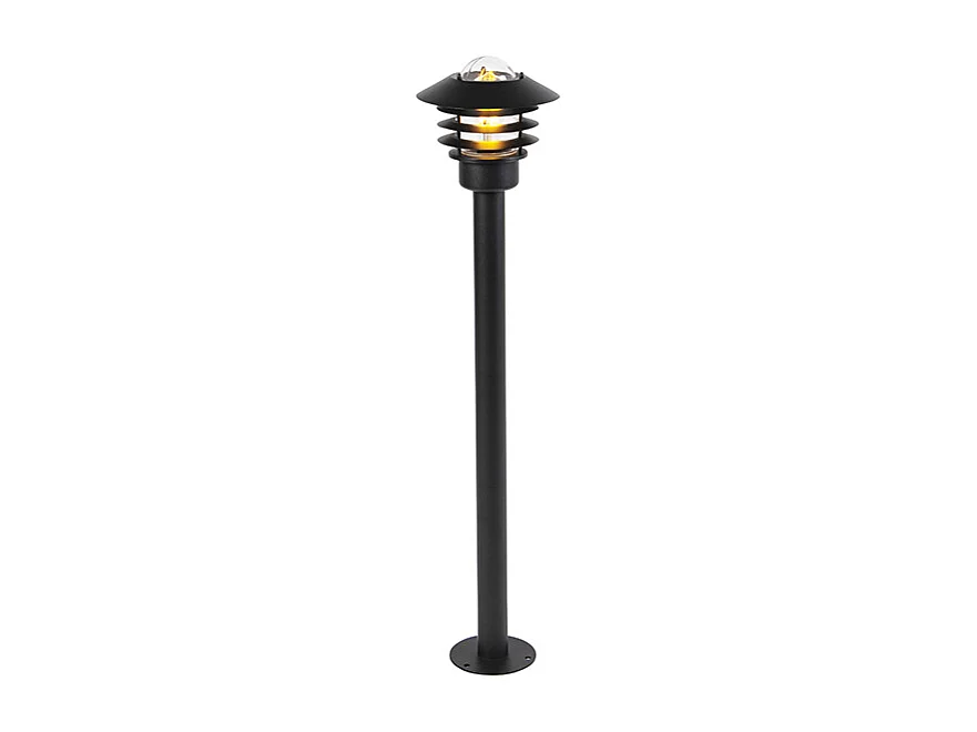 Lampe d'extérieur moderne noire 100 cm IP44 - Prato