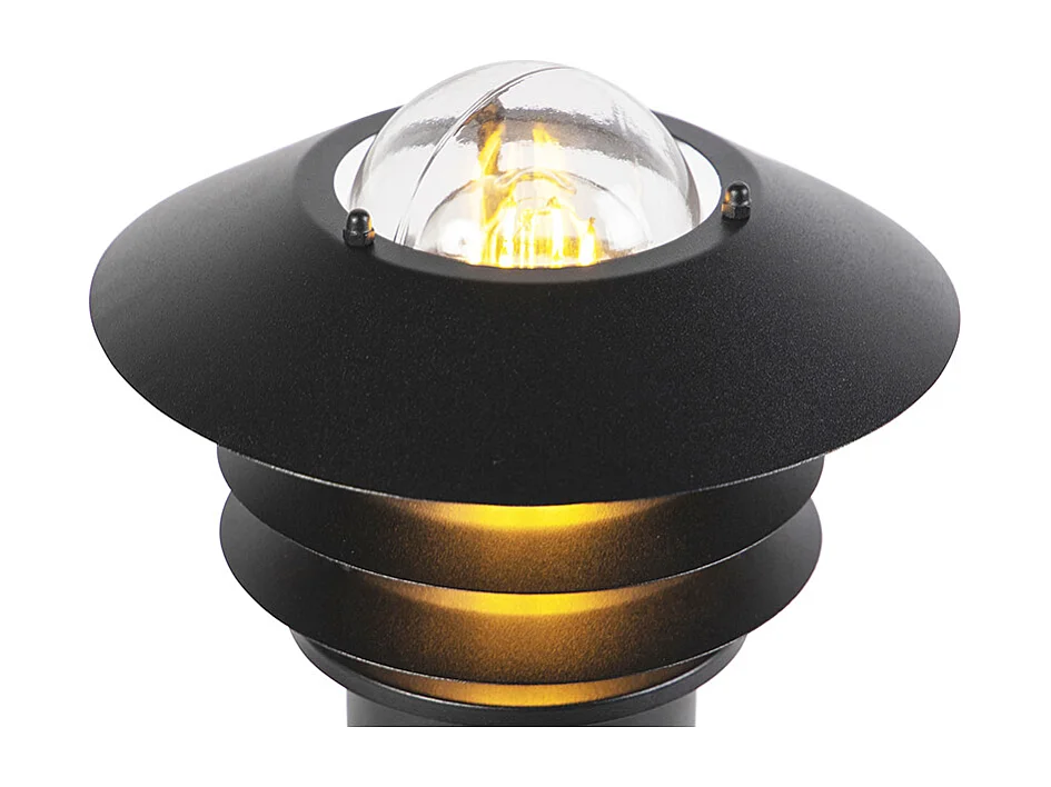 Lampe d'extérieur moderne noire 100 cm IP44 - Prato