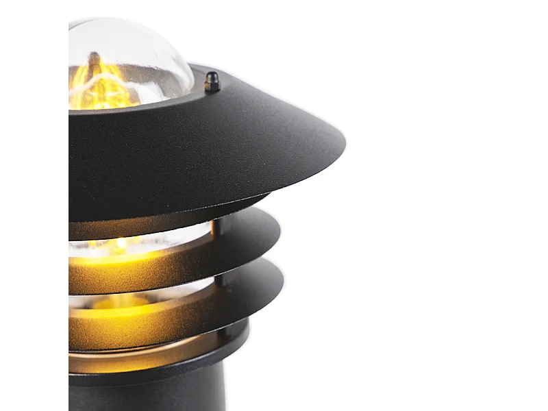 Lampe d'extérieur moderne noire 100 cm IP44 - Prato