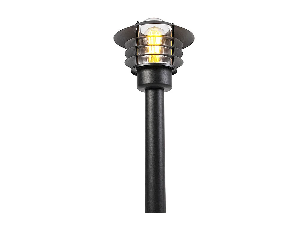 Lampe d'extérieur moderne noire 100 cm IP44 - Prato