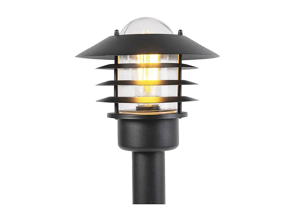 Lampe d'extérieur moderne noire 100 cm IP44 - Prato