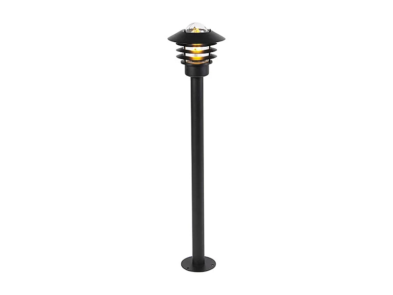 Lampe d'extérieur moderne noire 100 cm IP44 - Prato