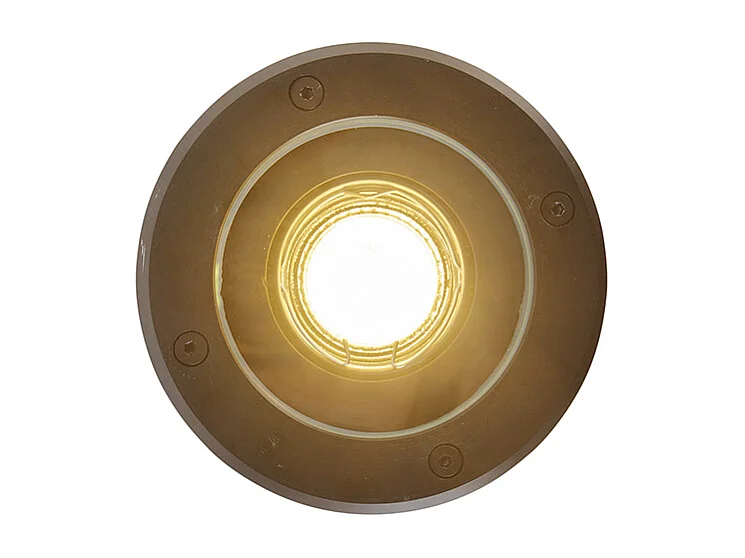 Spot de sol extérieur moderne noir orientable IP65 - Delux