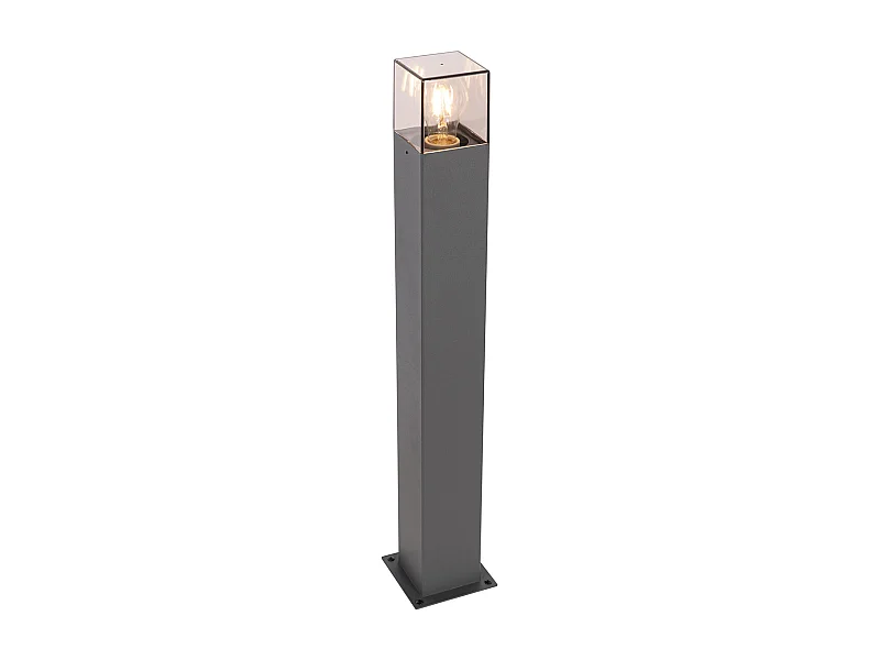 Lampadaire d'extérieur moderne 70 cm gris foncé IP44 - Danemark