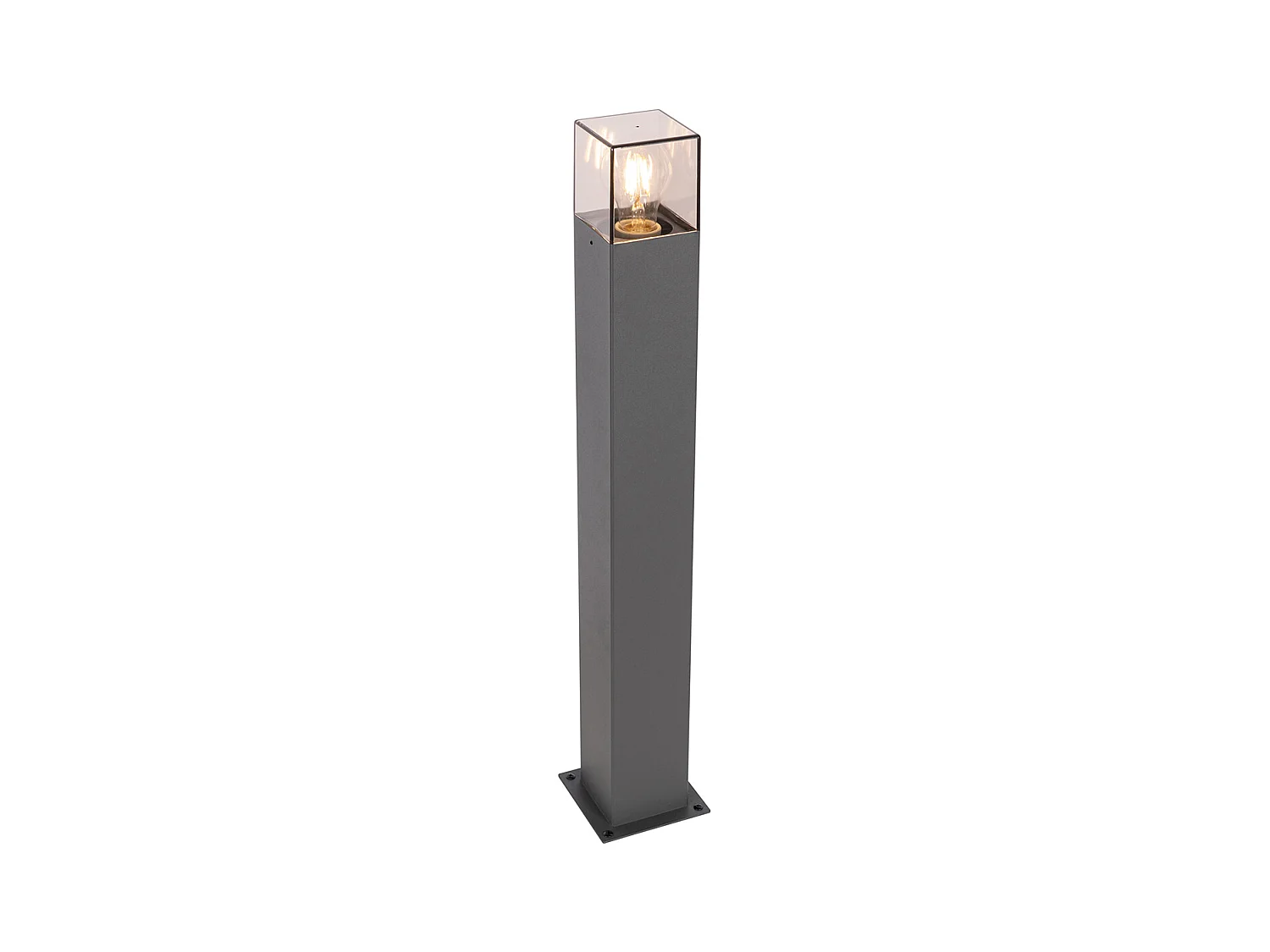 Lampe d'extérieur sur pied moderne 70 cm gris foncé IP44 - Danemark