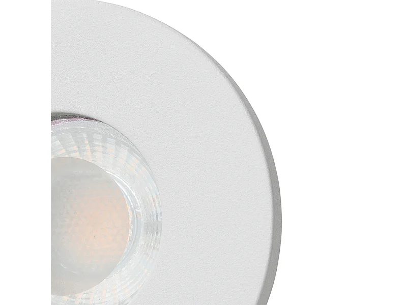 Spot encastré moderne blanc pour salle de bain - Shed