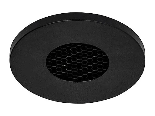 Spot encastré moderne pour salle de bain noir IP54 - Shed Honey