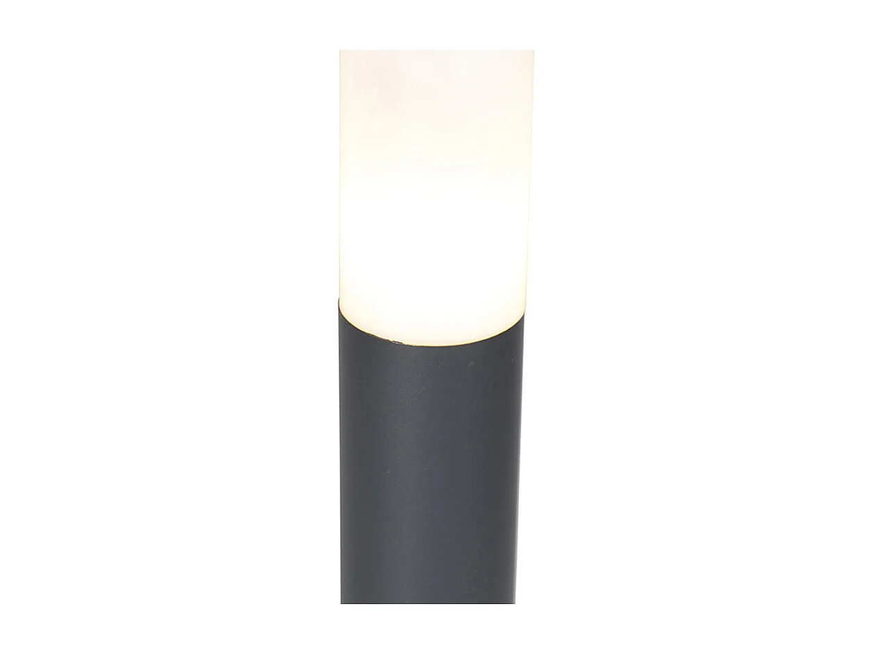 Lampadaire d'extérieur intelligent anthracite 80 cm avec Wifi P45 - Rox