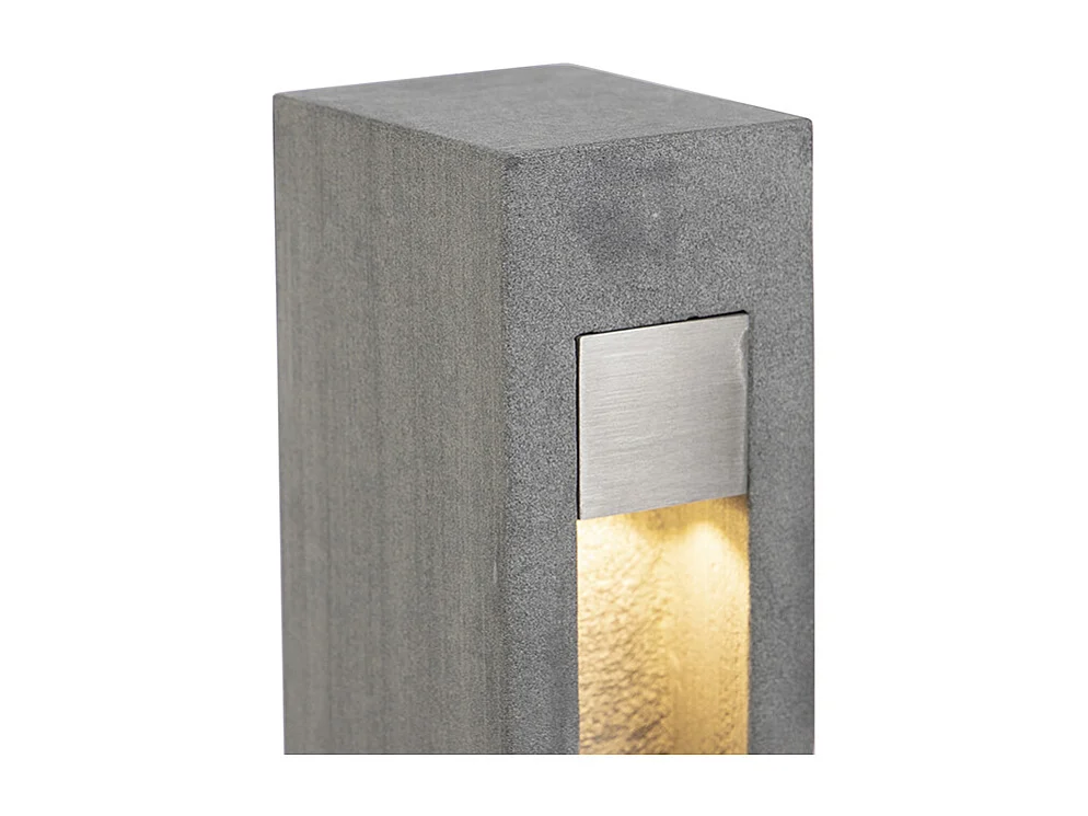 Lampe exterieure contemporaine grise 70 cm - Sneezy