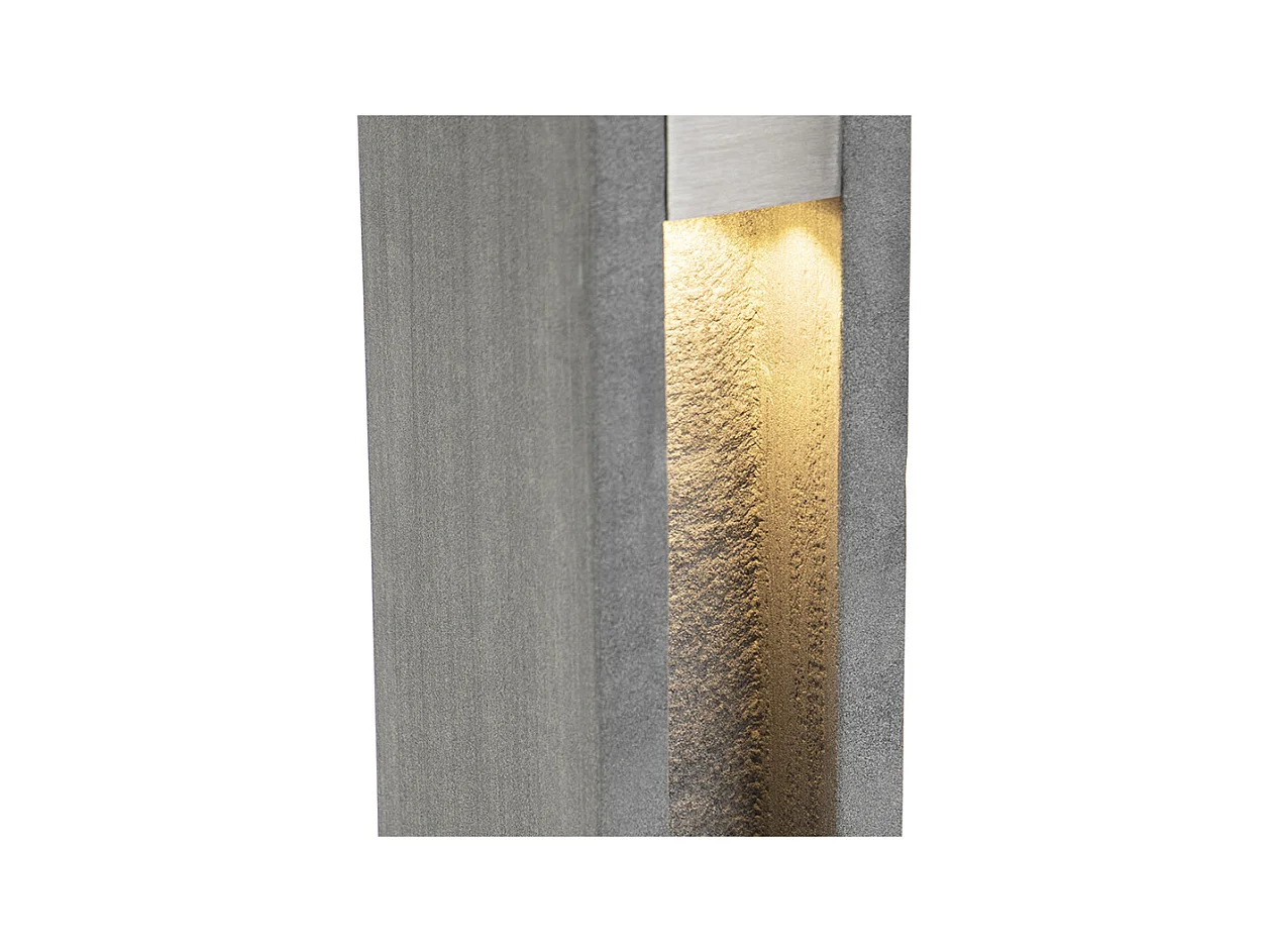 Lampe exterieure contemporaine grise 70 cm - Sneezy