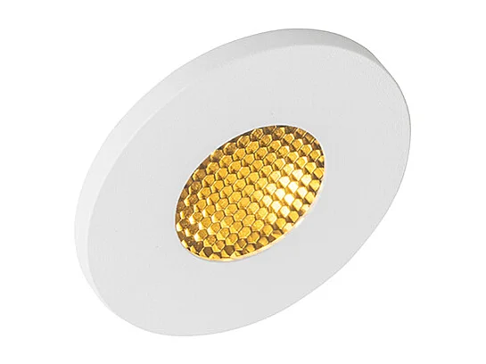 Spot encastré moderne blanc pour salle de bain IP54 - Shed Honey