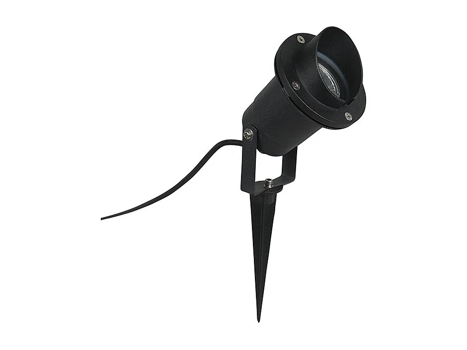 Pointe intelligente noire IP65 avec WiFi GU10 - Terminé