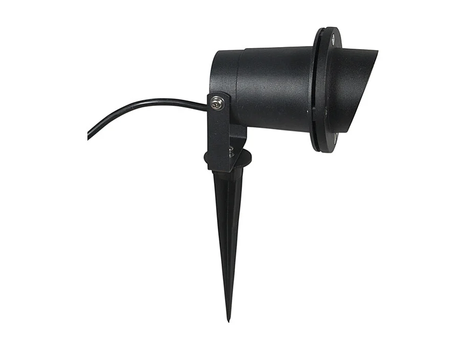 Spot encastrable intelligent noir IP65 avec Wifi GU10 - Done