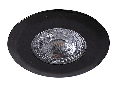 Spot encastré noir avec LED à 3 niveaux de gradation - Ulo