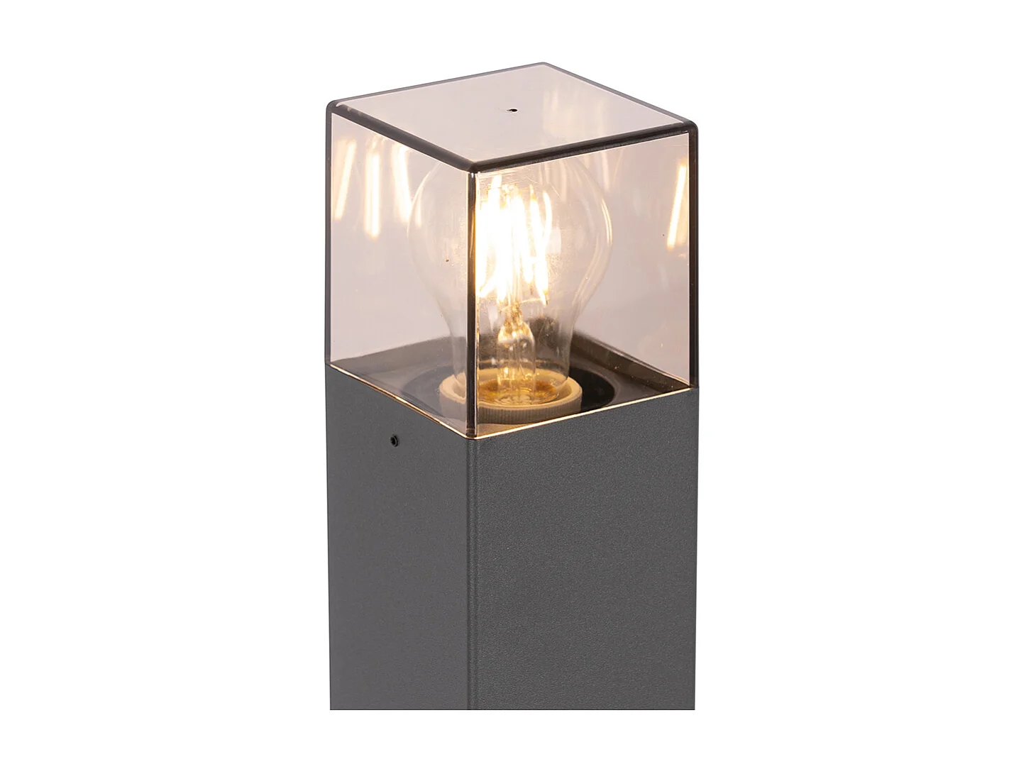 Lampe d'extérieur sur pied intelligente anthracite 70 cm avec WiFi P45 - Danemark