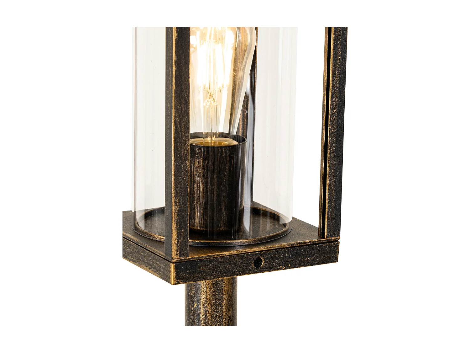 Lampadaire d'extérieur vintage or antique 100 cm IP44 - Charlois