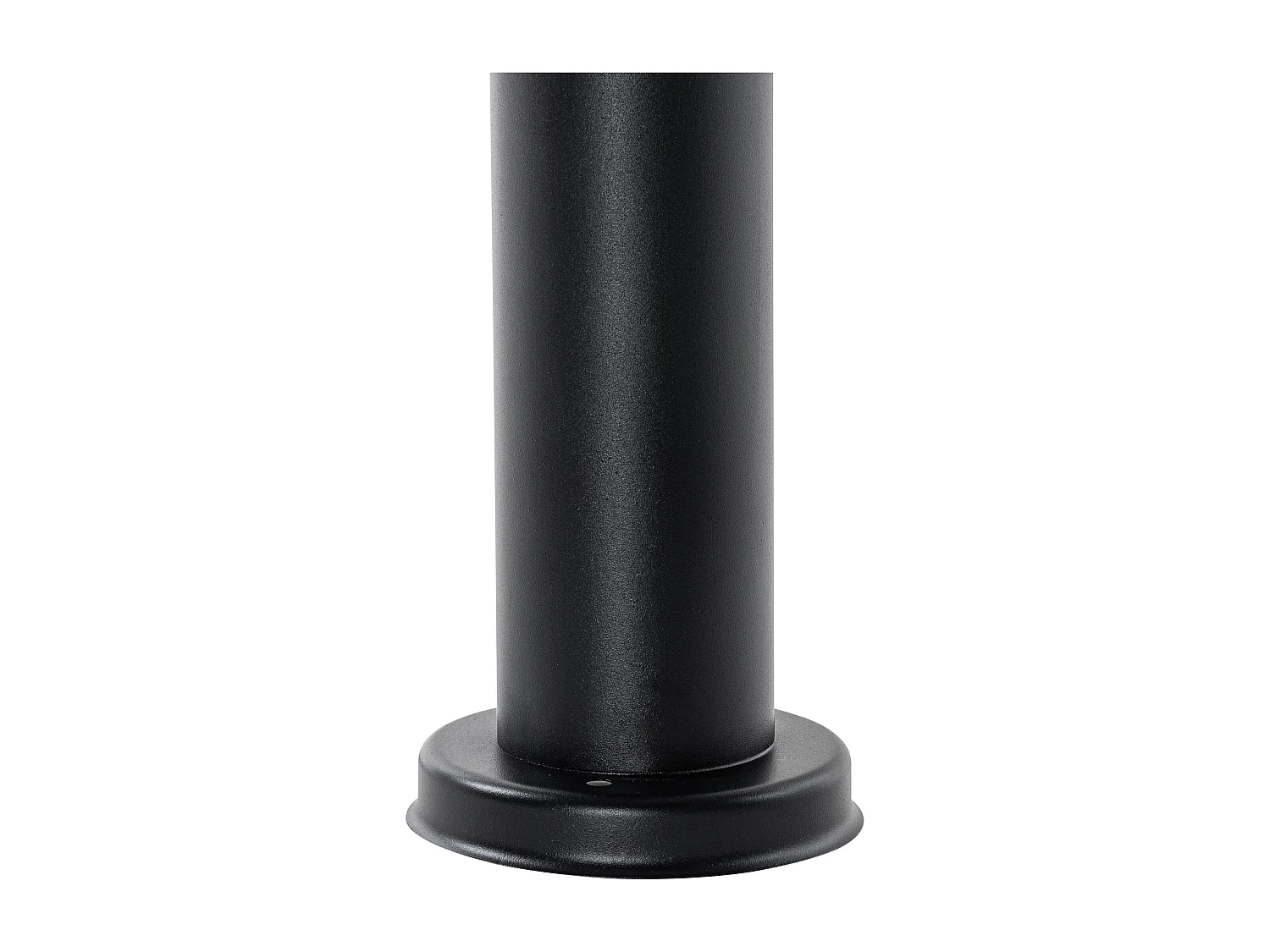 Borne d'extérieur moderne noire 100 cm - Elly