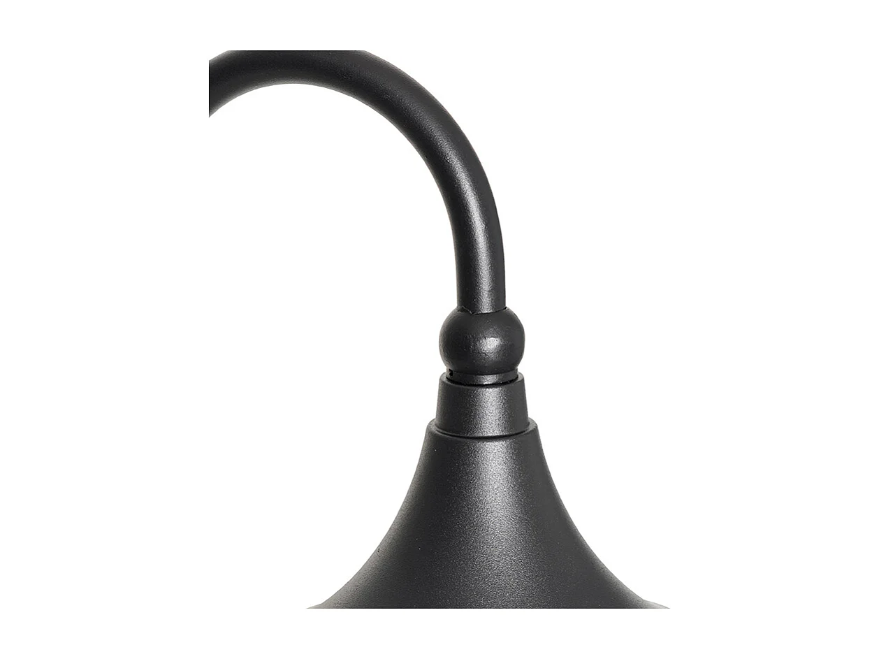 Lanterne d'extérieur classique noire 125 cm IP44 - Daphne