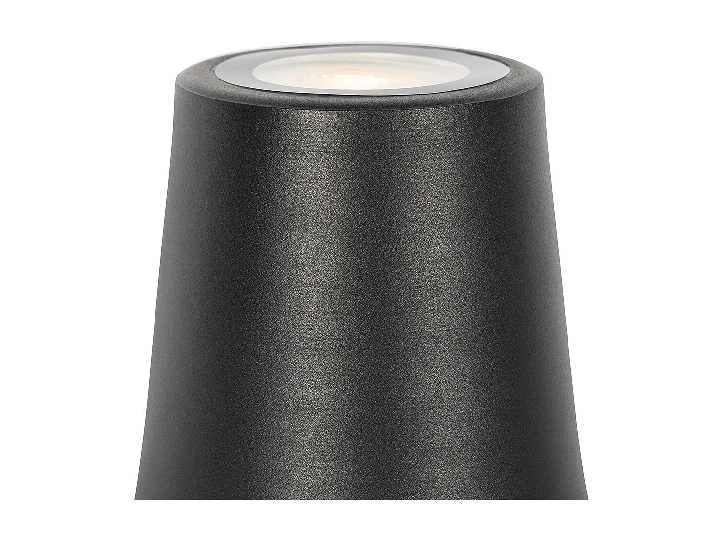 Spot de jardin moderne noir rond IP65 - Lennard