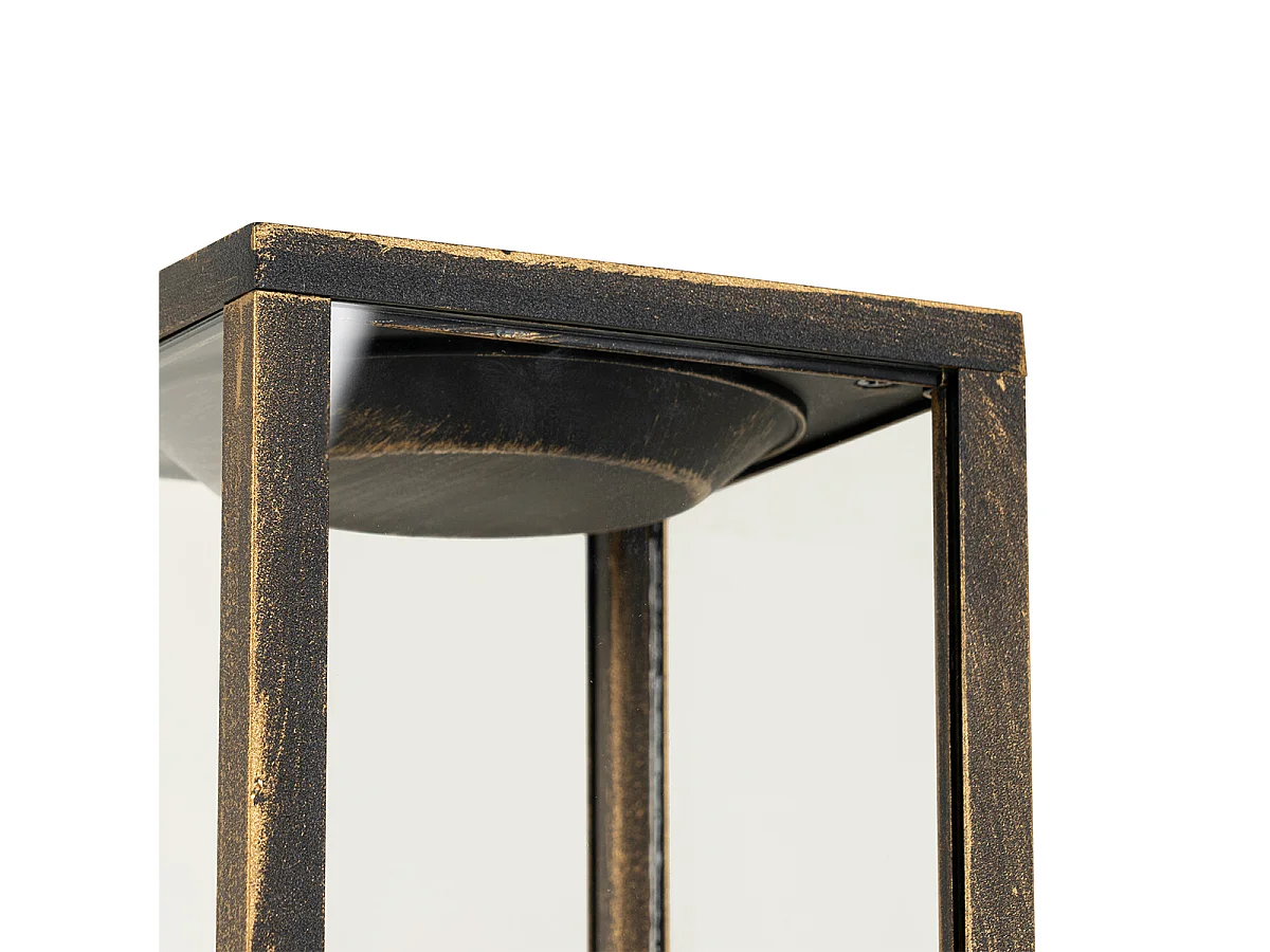 Lampadaire d'extérieur vintage or antique 80 cm IP44 - Charlois