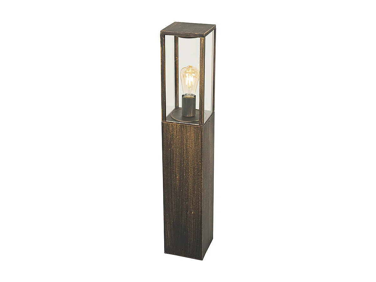 Lampadaire d'extérieur vintage or antique 80 cm IP44 - Charlois