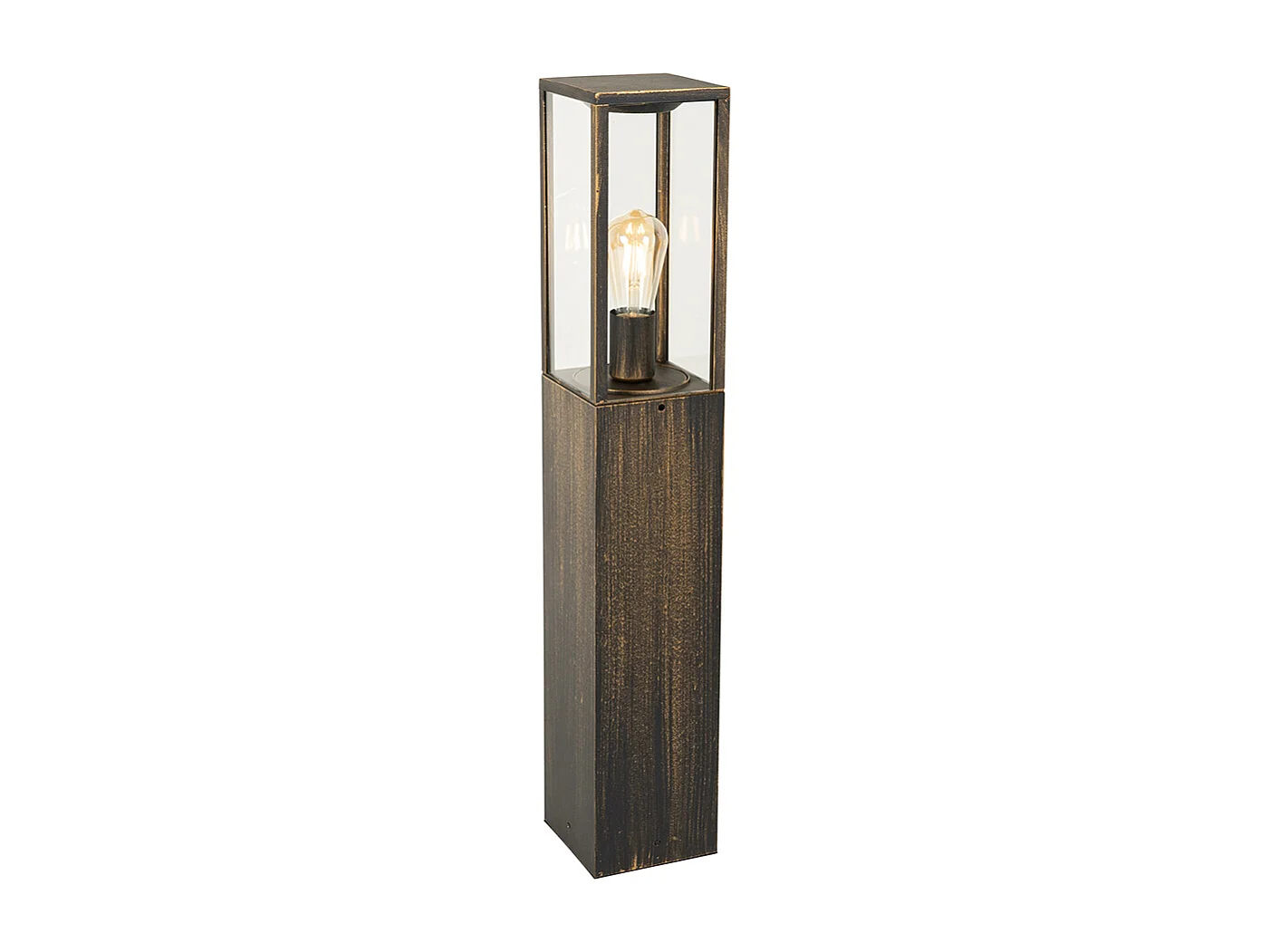 Lampadaire d'extérieur vintage or antique 80 cm IP44 - Charlois