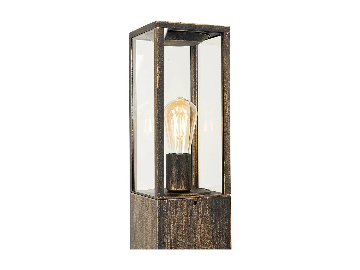 Lampadaire d'extérieur vintage or antique 80 cm IP44 - Charlois