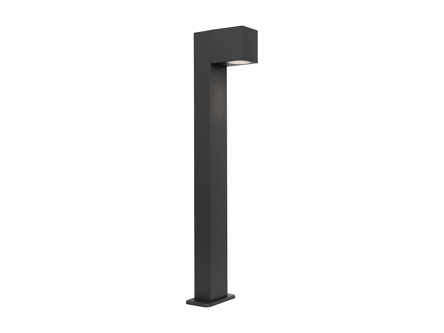 Lampadaire extérieur industriel gris foncé 65 cm IP44 - Baleno