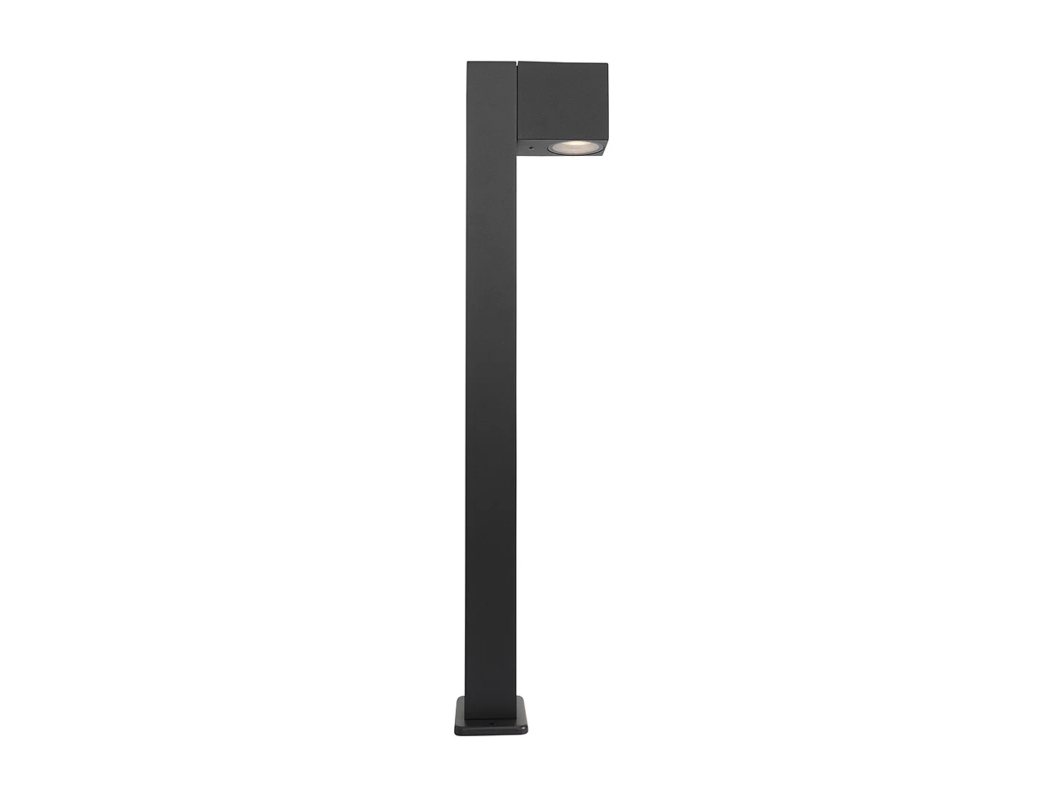 Lampadaire extérieur industriel gris foncé 65 cm IP44 - Baleno