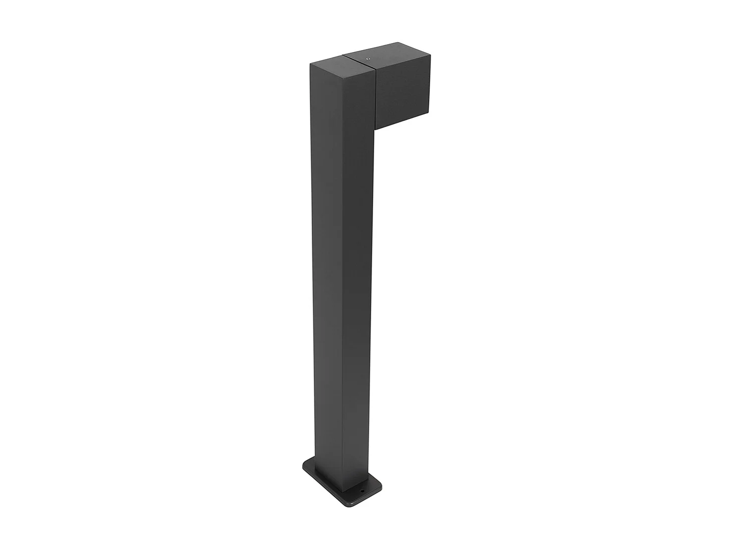 Lampadaire extérieur industriel gris foncé 65 cm IP44 - Baleno