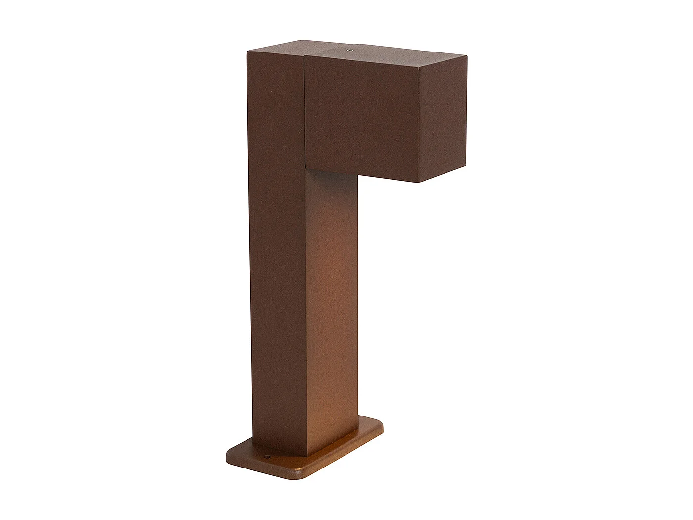 Lampadaire d'extérieur intelligent marron rouille 30 cm IP44 avec WiFi GU10 - Baleno