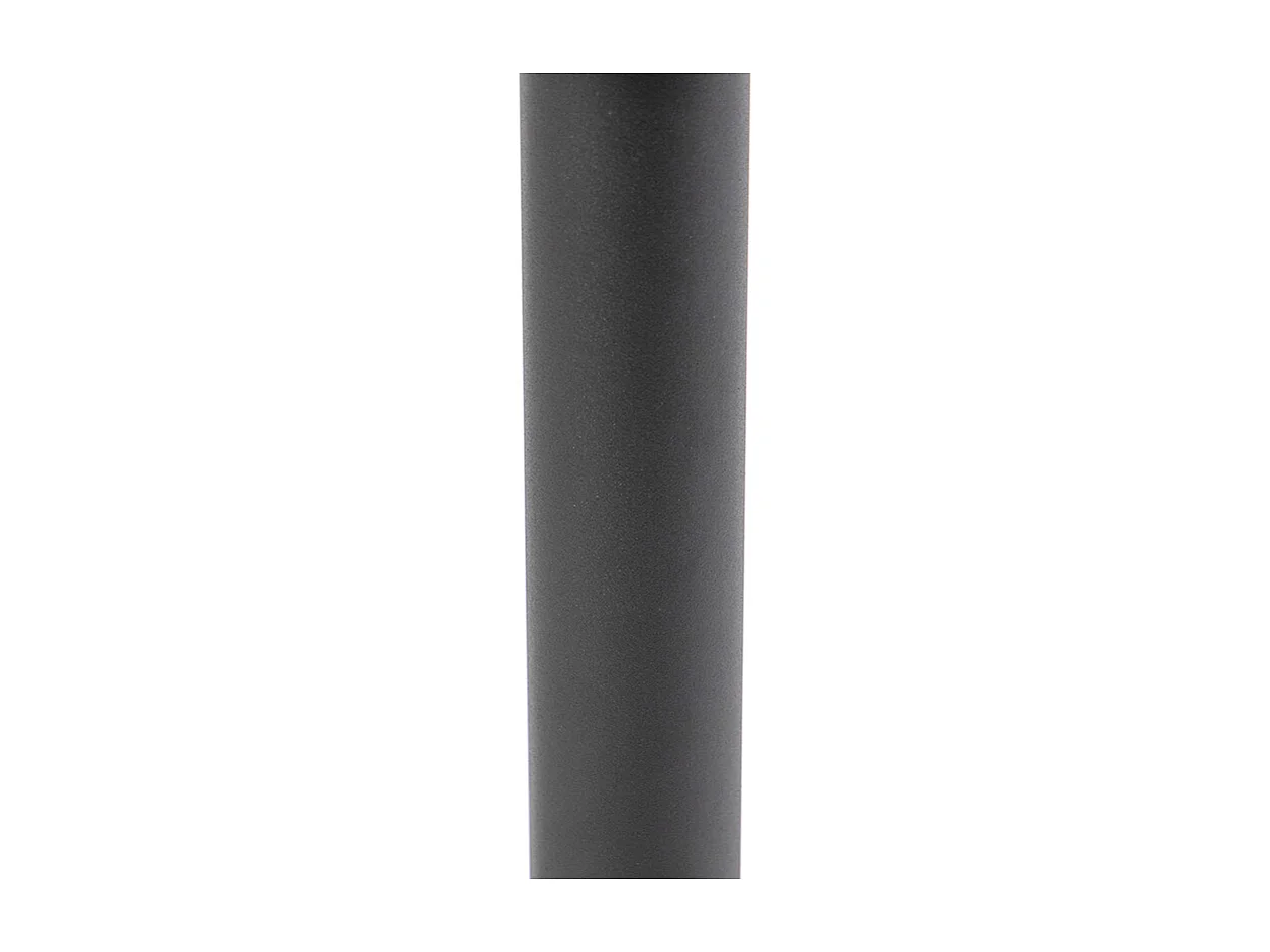 Lampe d'extérieur moderne noire 50 cm IP44 - Gleam