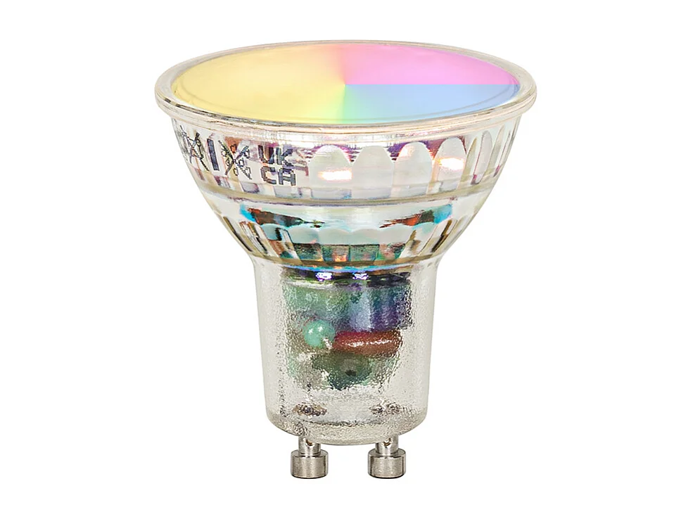 Spot encastré intelligent pour salle de bain noir avec Wi-Fi GU10 - Shed