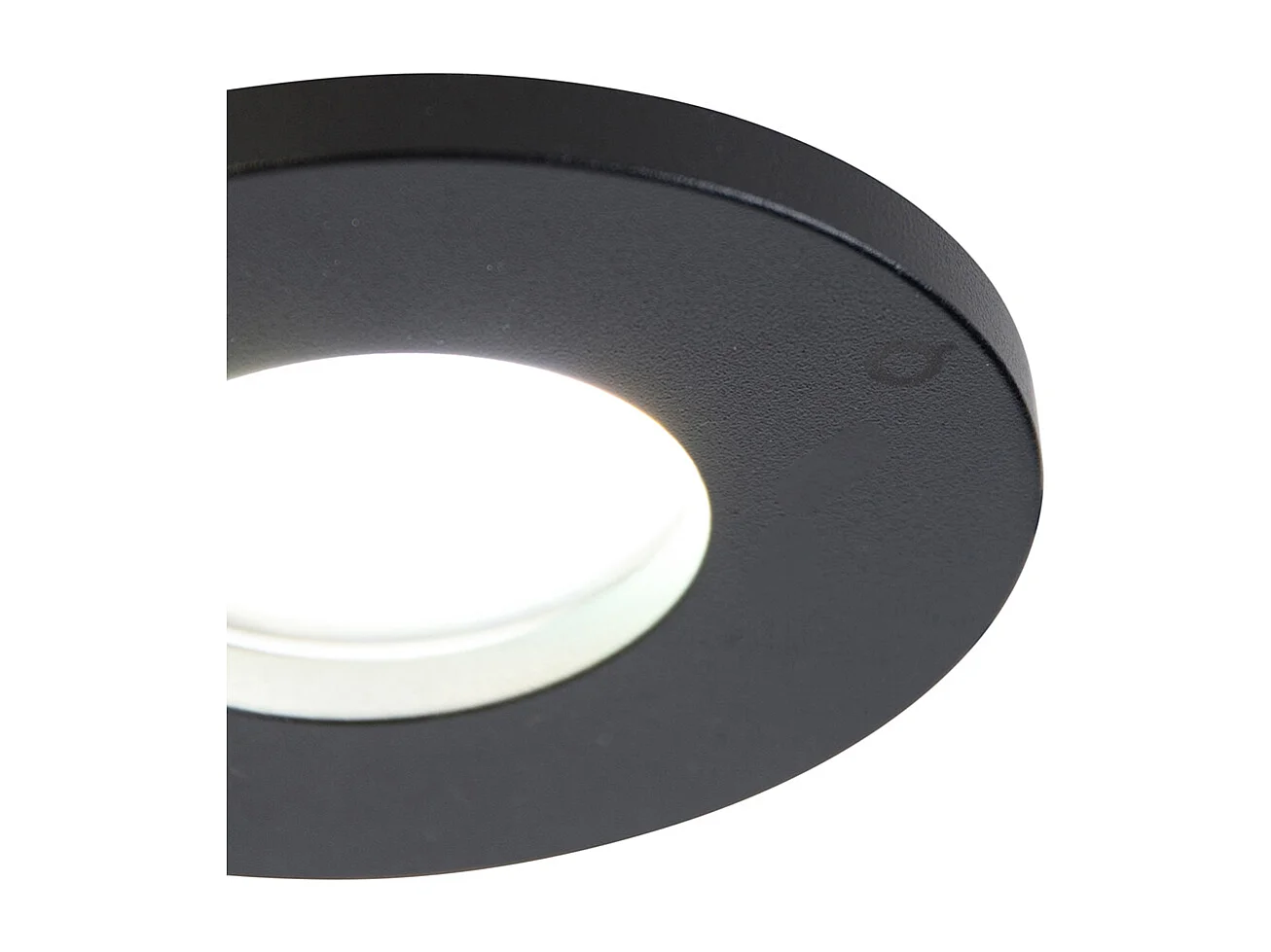 Spot encastré intelligent pour salle de bain noir avec Wi-Fi GU10 - Shed