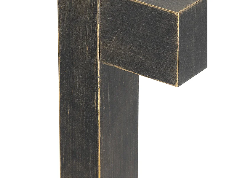 Lampadaire d'extérieur industriel or antique 35 cm IP44 - Baleno