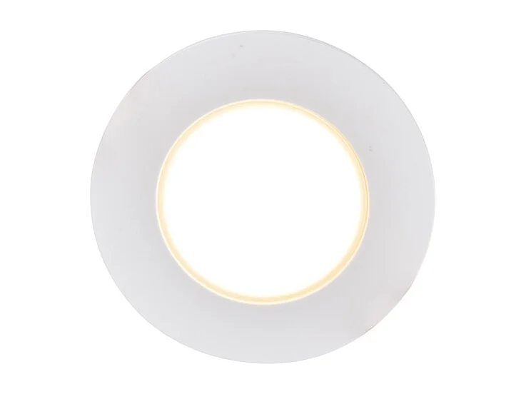 Lot de 6 spots encastrés blancs avec LED à intensité variable 3 niveaux IP65 - Blanca