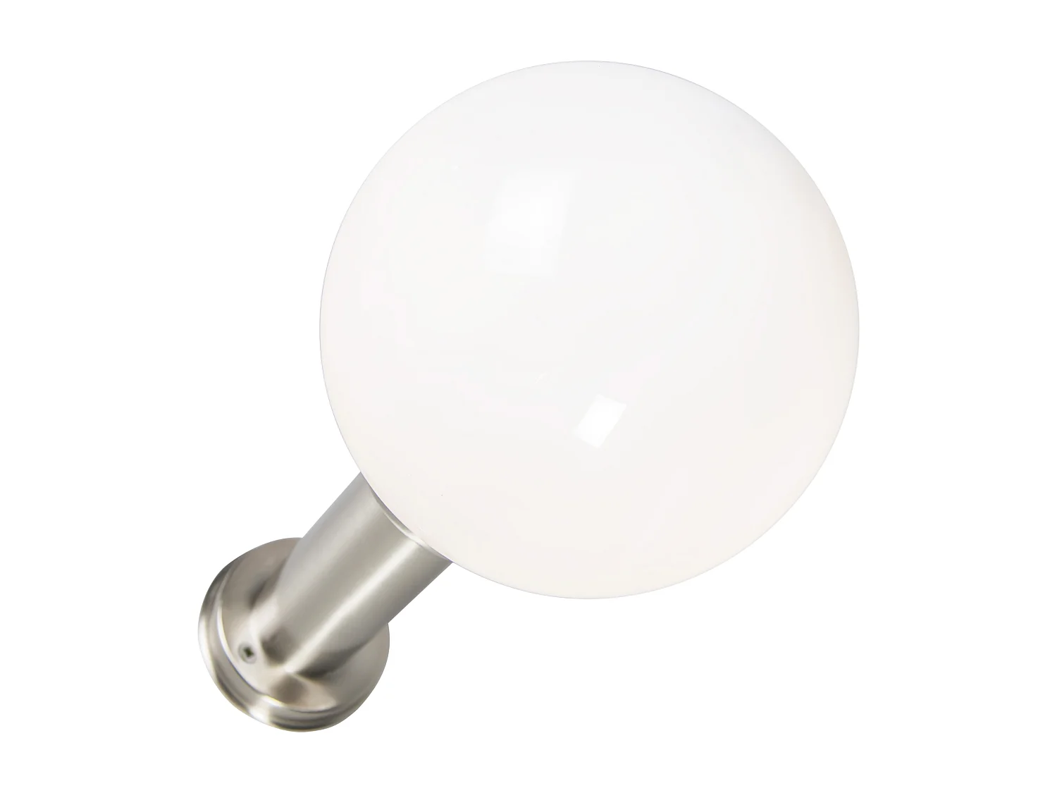 Lampadaire d'extérieur moderne en acier inoxydable 50 cm - Sfera