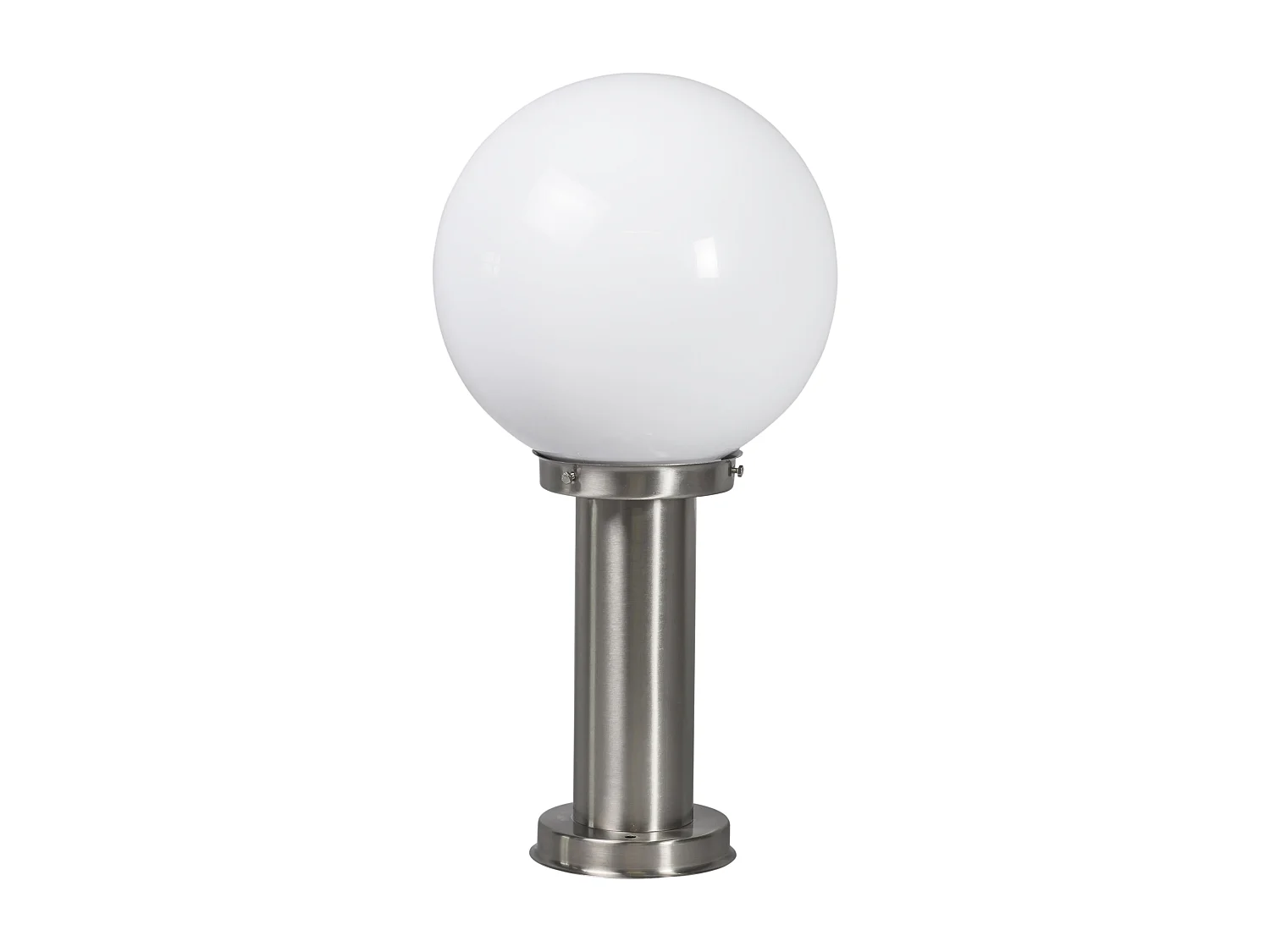 Lampadaire d'extérieur moderne en acier inoxydable 50 cm - Sfera