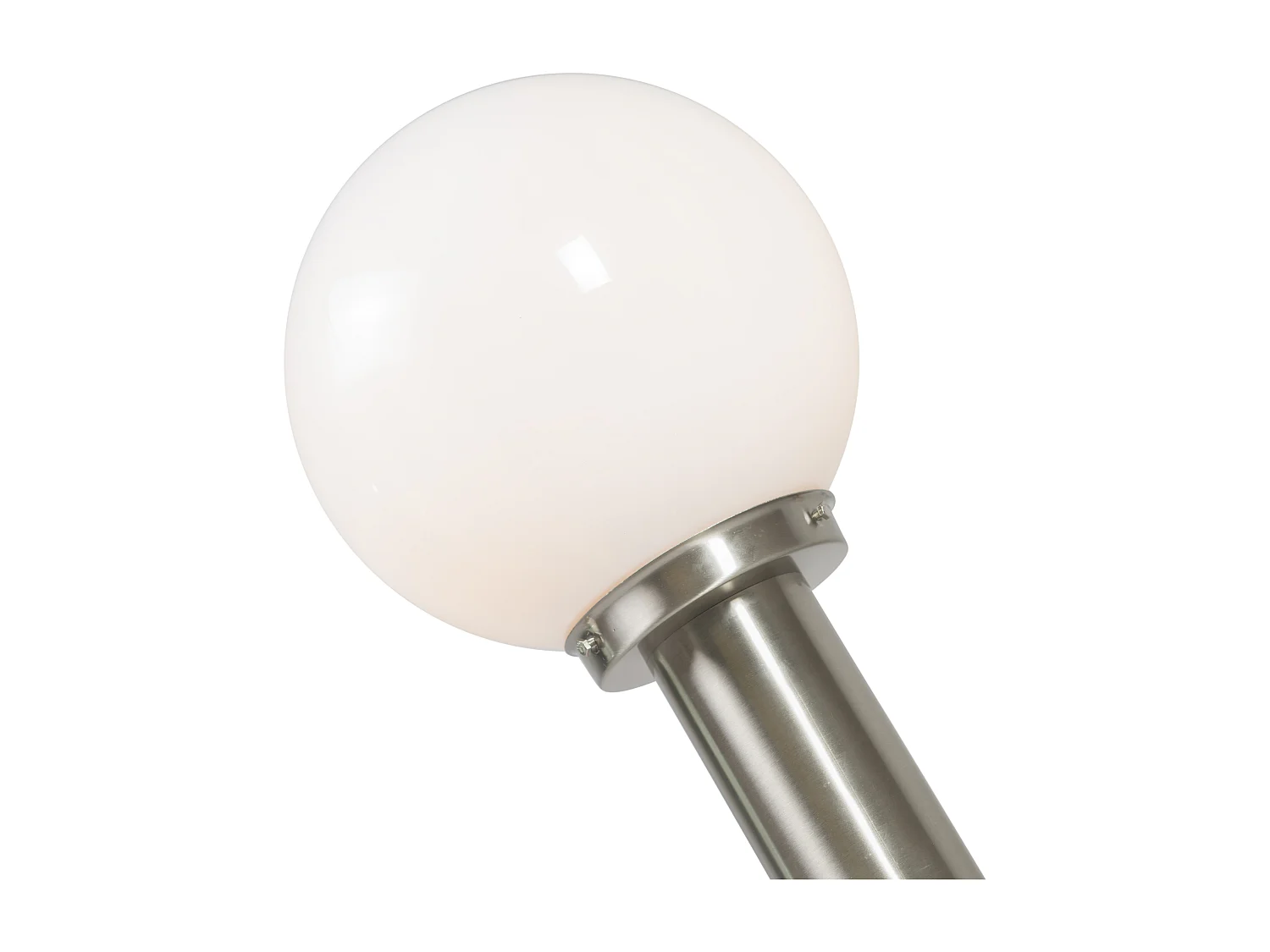 Lampadaire d'extérieur moderne en acier inoxydable 50 cm - Sfera