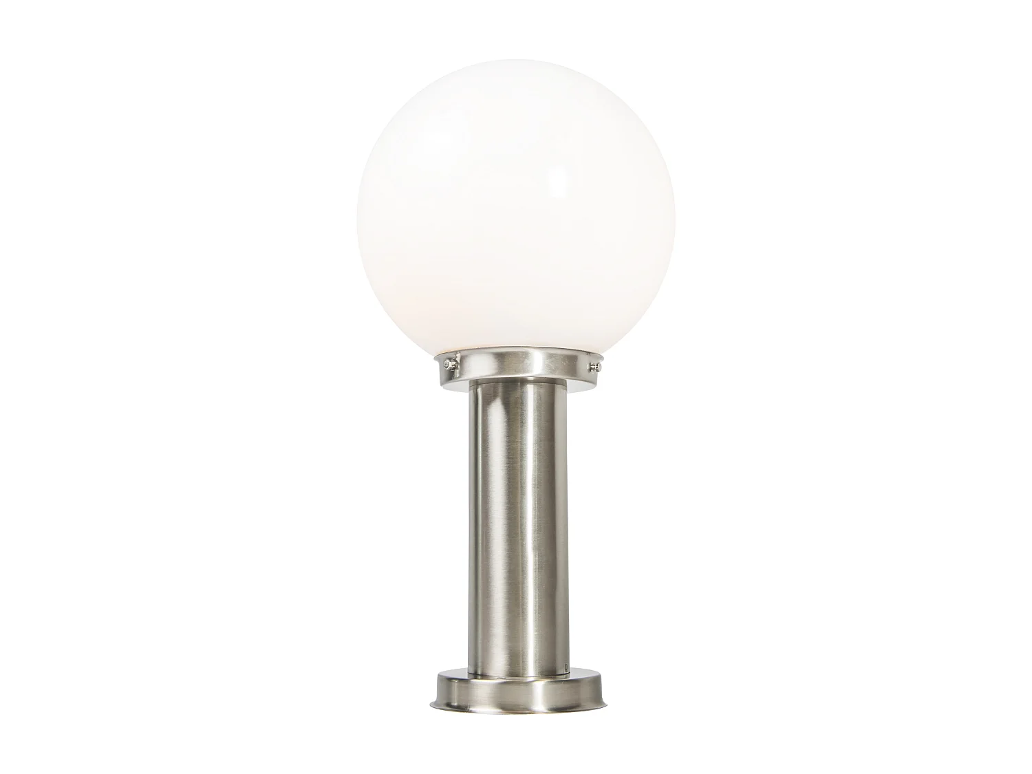 Lampadaire d'extérieur moderne en acier inoxydable 50 cm - Sfera