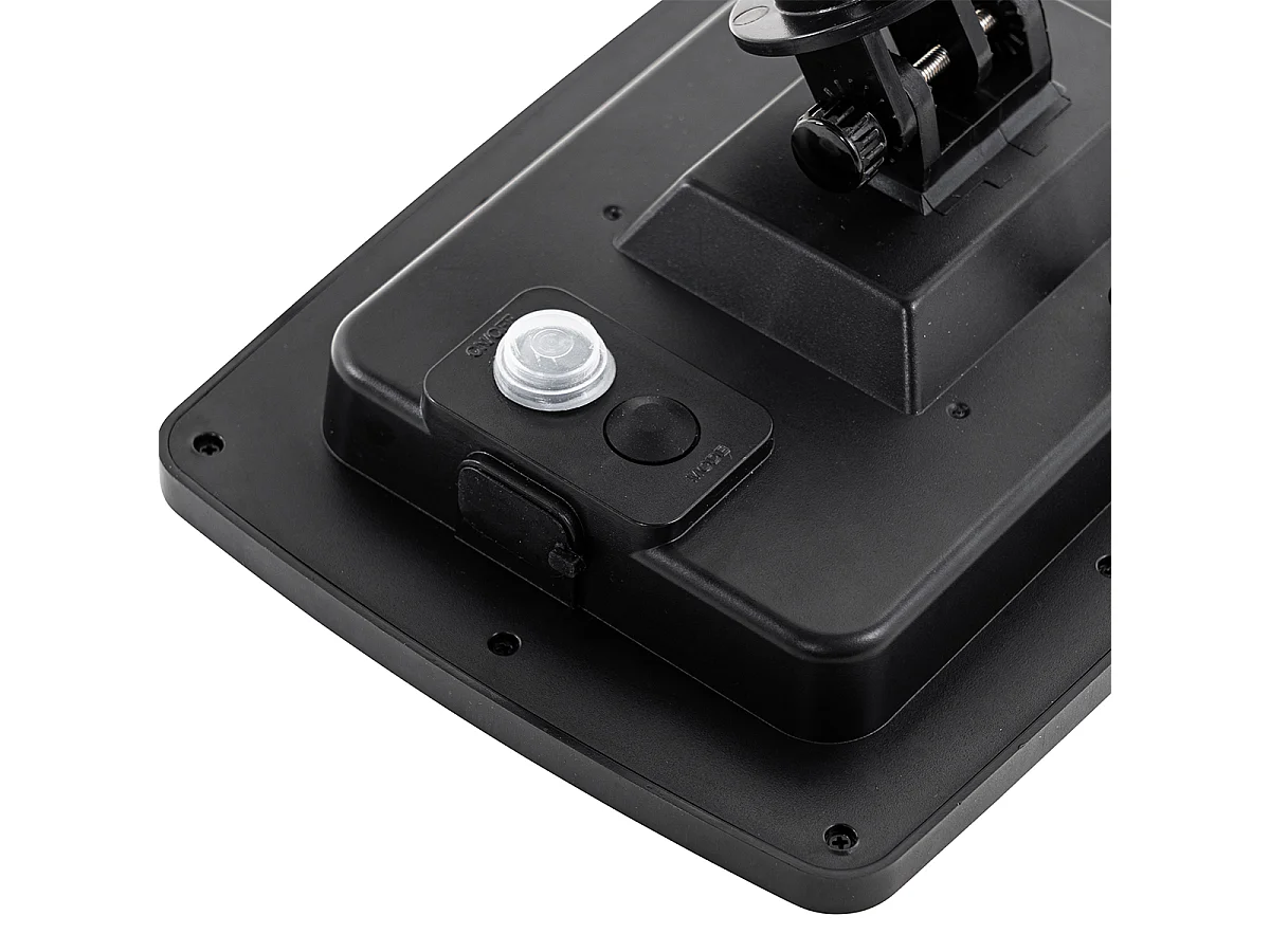 Lot de 4 spots sur piquet noir avec LED IP65 solaire rechargeable - Garly