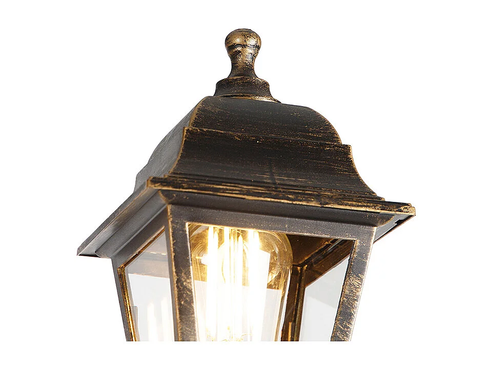 Lanterne classique or antique 3 lumières IP44 - Capital