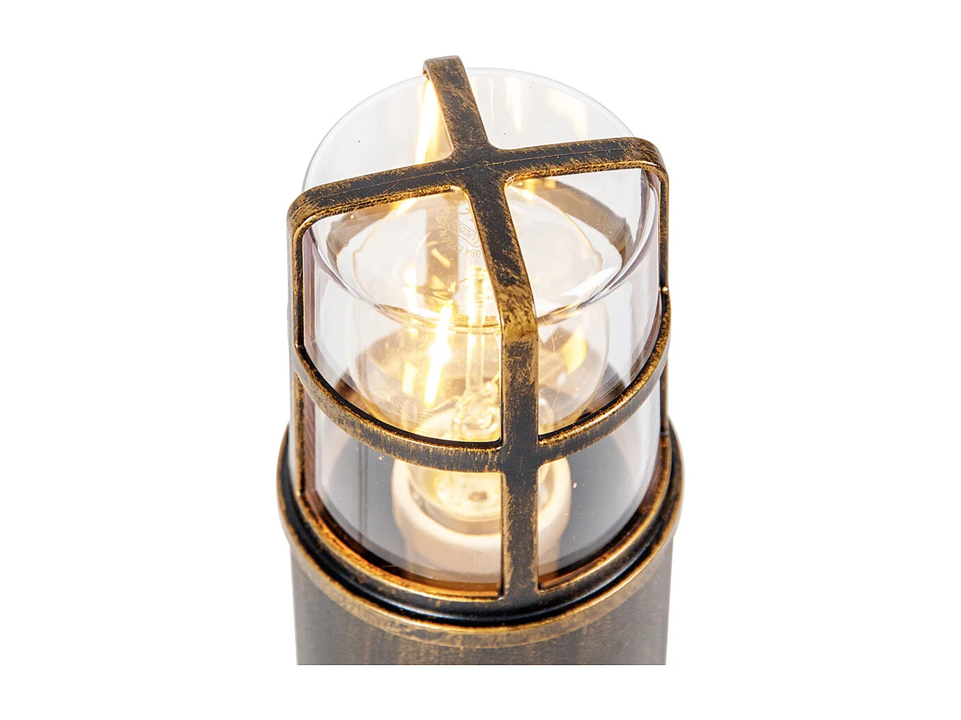 Lampe d'extérieur sur pied moderne laiton IP54 50 cm - Kiki