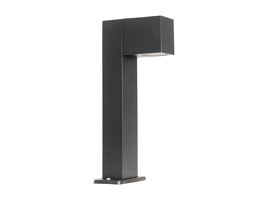 Lampadaire d'extérieur industriel noir 35 cm IP44 - Baleno
