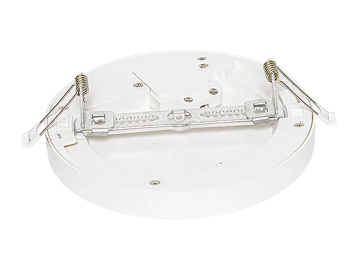 Spot encastrable ou apparent blanc 18 cm LED incluse à intensité variable en 3 étapes avec interrupteur DIP - Trans