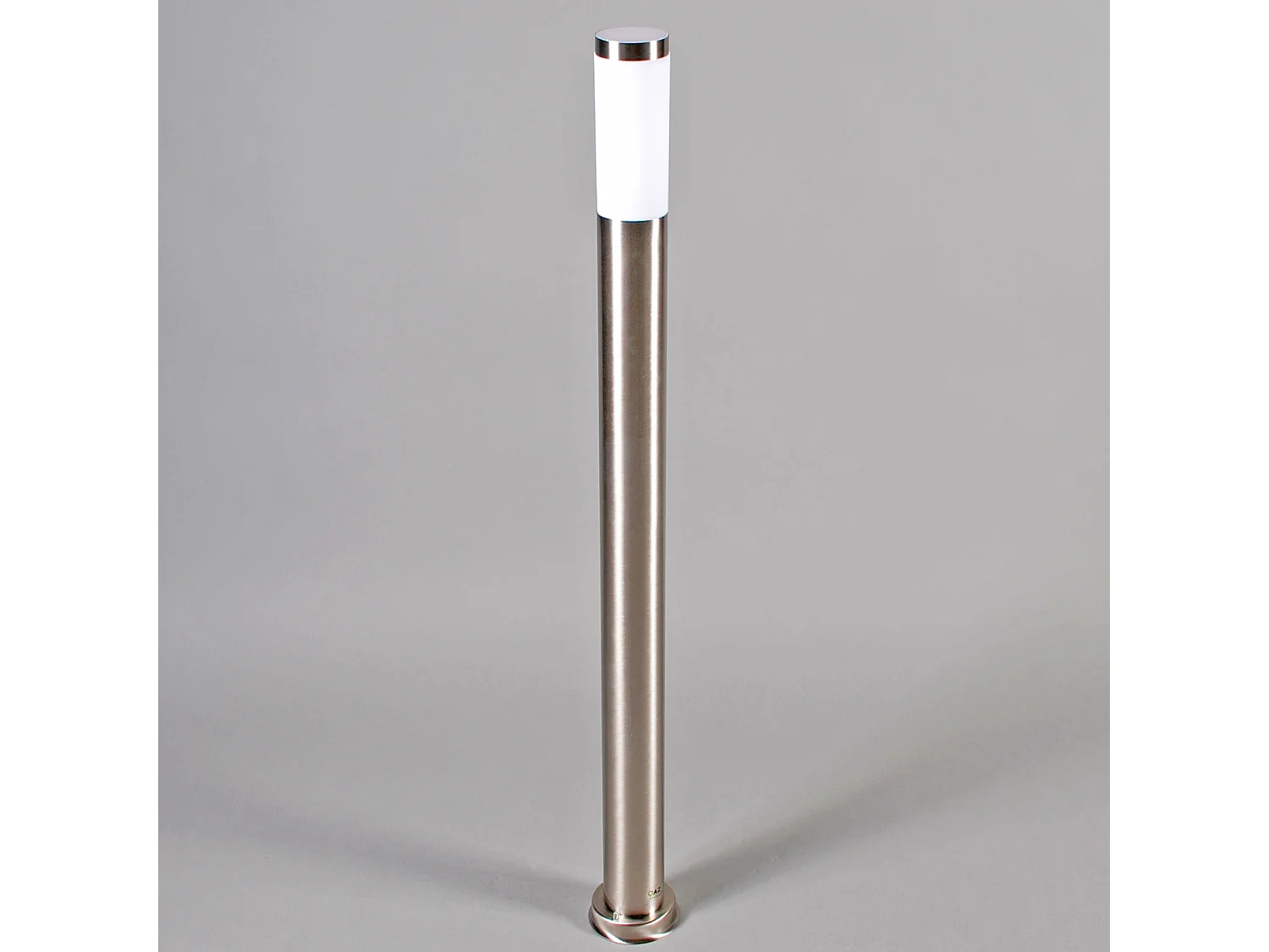 Lampadaire d'extérieur acier 110 cm IP44 - Rox avec broche de terre et gaine de câble