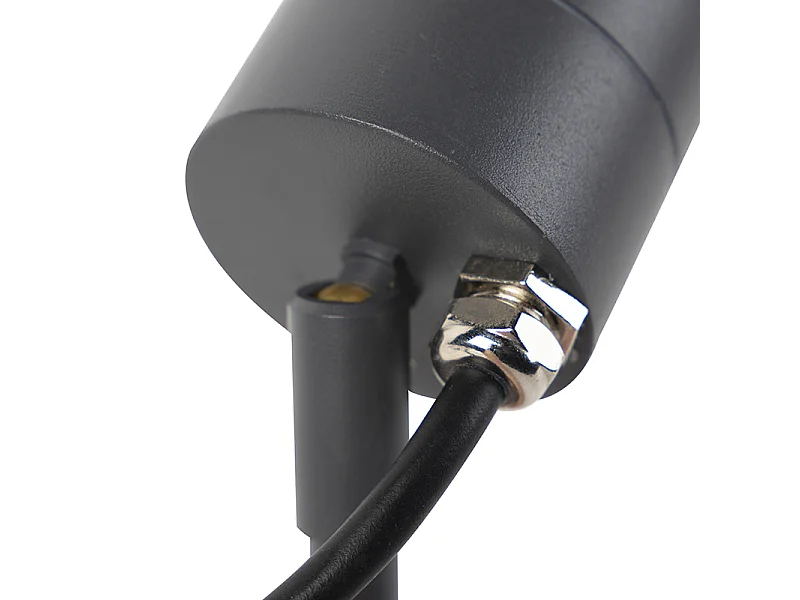 Spot de ponction anthracite réglable IP44 - Solo